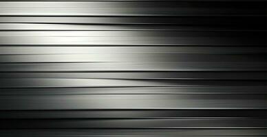 Panoramic metal texture, steel silver background - AI generated image photo