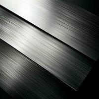 Metal texture, steel silver background - AI generated image photo