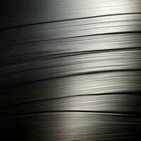 Metal texture, steel silver background - AI generated image photo