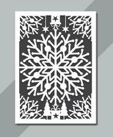 Christmas Greenting cards Template design vector