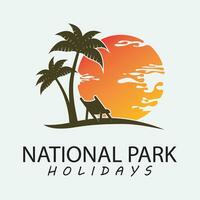 My Real Holiday logo vector design