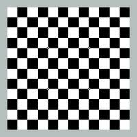 Vector 12x12 Checkered pattern with black, white squares pattern chessboard.