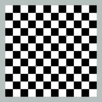 Vector 12x12 Checkered pattern with black, white squares pattern chessboard.