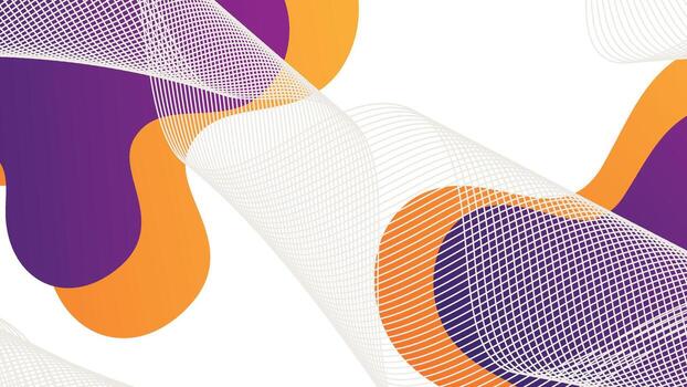 Abstract colorful geometric background. Liquid color background design vector