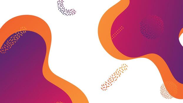 Abstract colorful geometric background. Liquid color background design vector