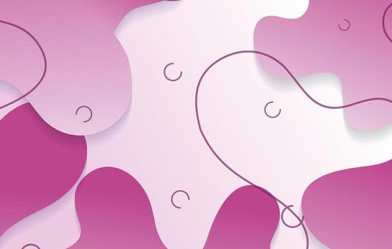 abstract gradient dynamic fluid shapes background design template vector