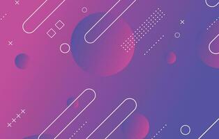 Abstract colorful geometric background. Blue and magenta elements with gradient vector