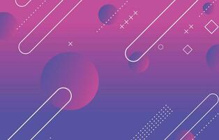 Abstract colorful geometric background. Blue and magenta elements with gradient vector