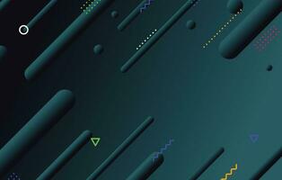 Abstract dark minimal geometric background design vector