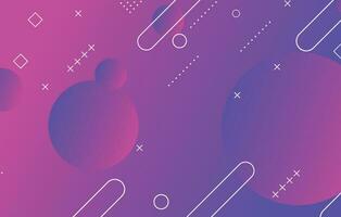 Abstract colorful geometric background. Blue and magenta elements with gradient vector