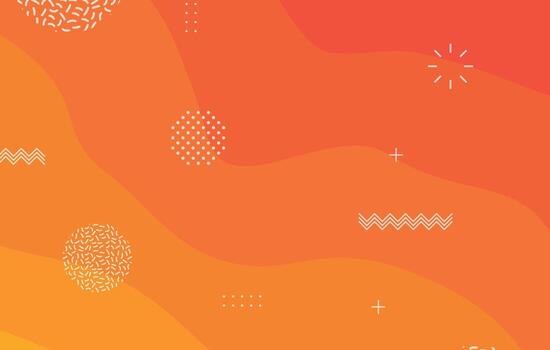 abstract gradient dynamic fluid shapes background design template vector