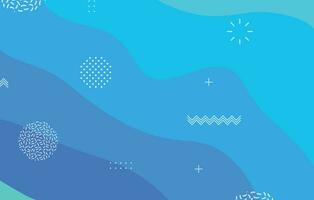 abstract gradient dynamic fluid shapes background design template vector