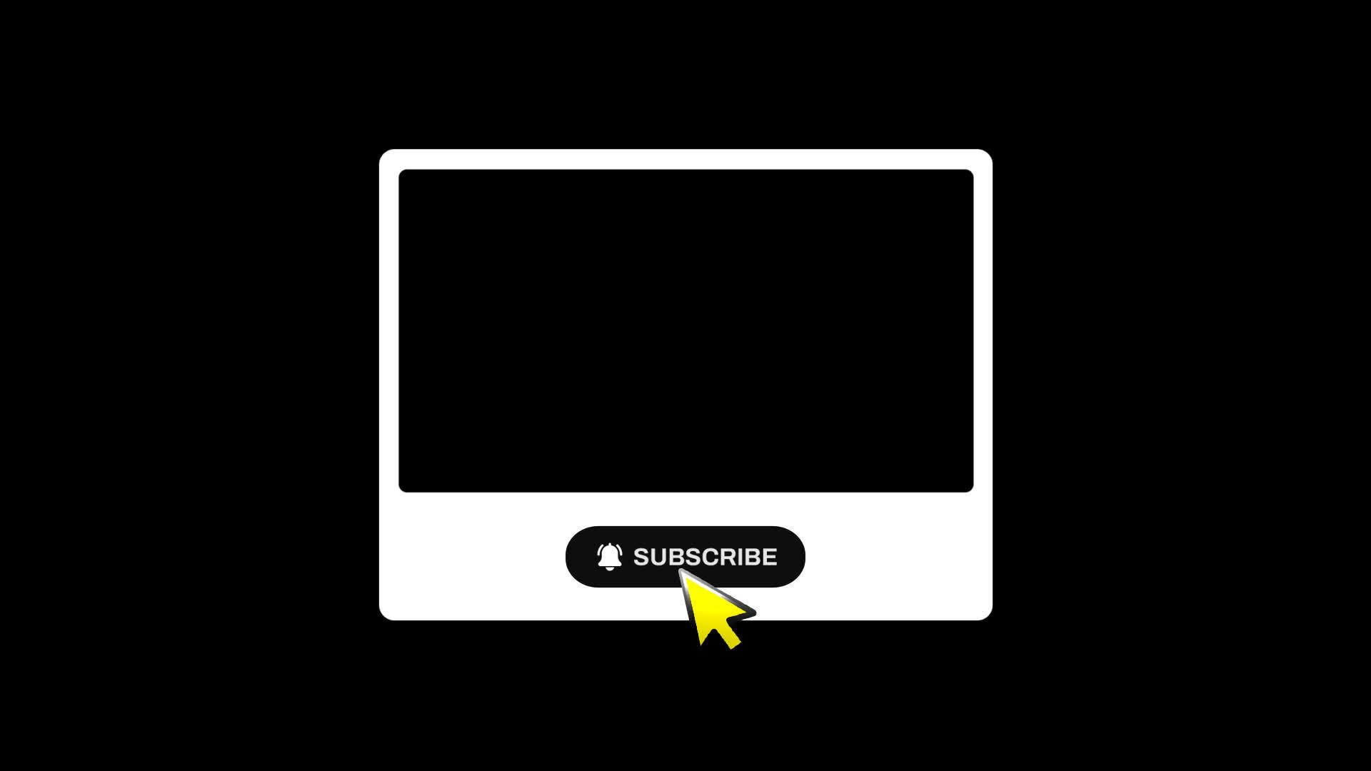 Transparent Background Subscribe Button And Notification Bell Animation Transparent Background Subscribe Button And Notification Bell Animation