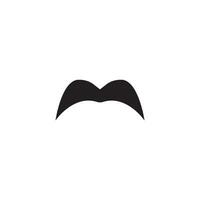 mustache icon vector