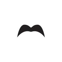 mustache icon vector