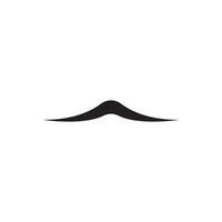 mustache icon vector