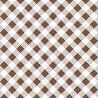 Brown plaid pattern background. plaid pattern background. plaid background. Seamless pattern. for backdrop, decoration, gift wrapping, gingham tablecloth. vector