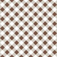 Brown plaid pattern background. plaid pattern background. plaid background. Seamless pattern. for backdrop, decoration, gift wrapping, gingham tablecloth. vector