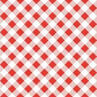 Red plaid pattern background. plaid pattern background. plaid background. Seamless pattern. for backdrop, decoration, gift wrapping, gingham tablecloth, blanket, tartan, fashion fabric print. vector