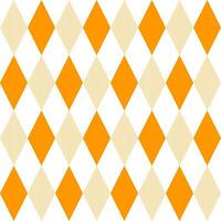 Orange diamond with stripe inside. diamond pattern. diamond pattern background. diamond background. Seamless pattern. for backdrop, decoration, Gift wrapping vector