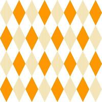 Orange diamond with stripe inside. diamond pattern. diamond pattern background. diamond background. Seamless pattern. for backdrop, decoration, Gift wrapping vector