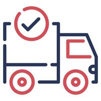 Delivery icon illustration, for uiux, infographic, etc vector