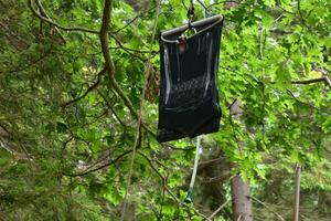 Rudimentary Shower Bag for Off Grid Showering photo