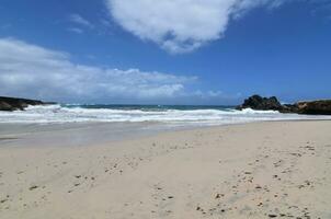 Waves Crashing on To the Beach at Andicuri photo