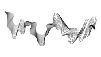 resumen fondo con ola degradado líneas vector