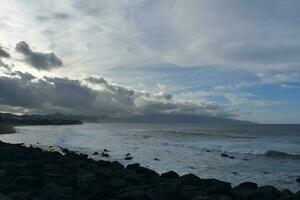 Cloudy Skies on the Coast of Sao Miguel photo