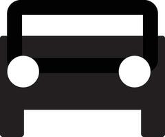 Front car icon,Illustration of Police van with siren icon vector