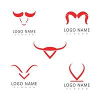 Horn logo vector template and symbol