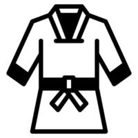 Taekwondo icon illustration, for UIUX, Infographic, etc vector