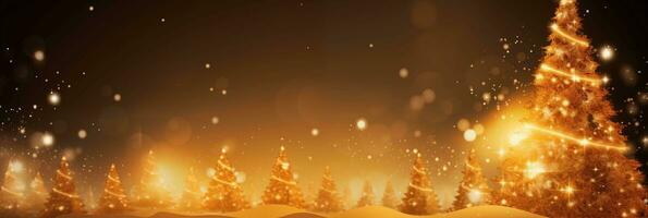 Festive Christmas winter horizontal banner, background for design, splash screen, header photo