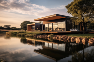 país casa ecológica, casa de campo, cabaña en el lago, apartamentos, recurso png