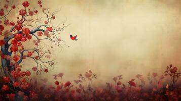 beautiful nature vintage background photo