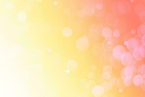 peach gold bokeh background gradient blurred background beautiful glow photo