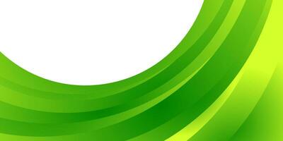 abstract elegant green curve organic  background vector