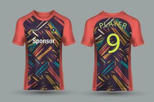 soccer jersey design for sublimation, sport t shirt design vector