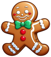 gingerbread clipart - gingerbread man clipart ai generative png