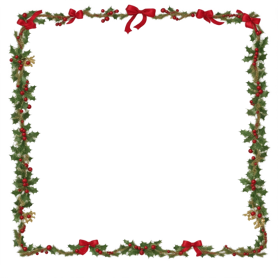 Christmas Border PNGs for Free Download