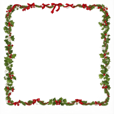 Christmas Border PNGs for Free Download