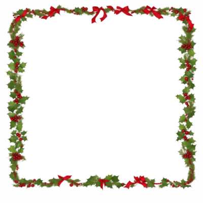 Christmas Border PNGs for Free Download