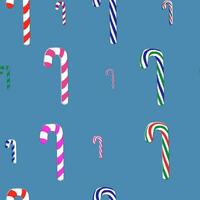 pattern new year, Christmas, Christmas tree toys, decorations for the Christmas tree, Christmas candies, canes. can be used for posters, postcards and posters vector