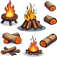 campfire ai generative png