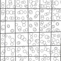 Collection of hand drawn a seamless vector background with sketchy dots.Vector scribbles, grid with irregular,horizontal and wavy strokes,doodle patterns.