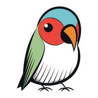 linda pájaro dibujos animados icono vector ilustración diseño gráfico diseño vector ilustración gráfico diseño