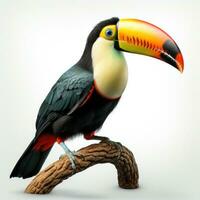 a toucan isolated photo