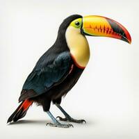 a toucan isolated photo
