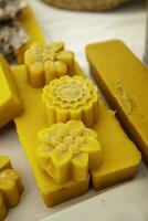 Handmade beeswax molds photo